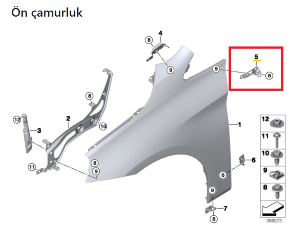 BMWTUTUCU, ÇAMURLUK A-DİREĞİ-SAĞ