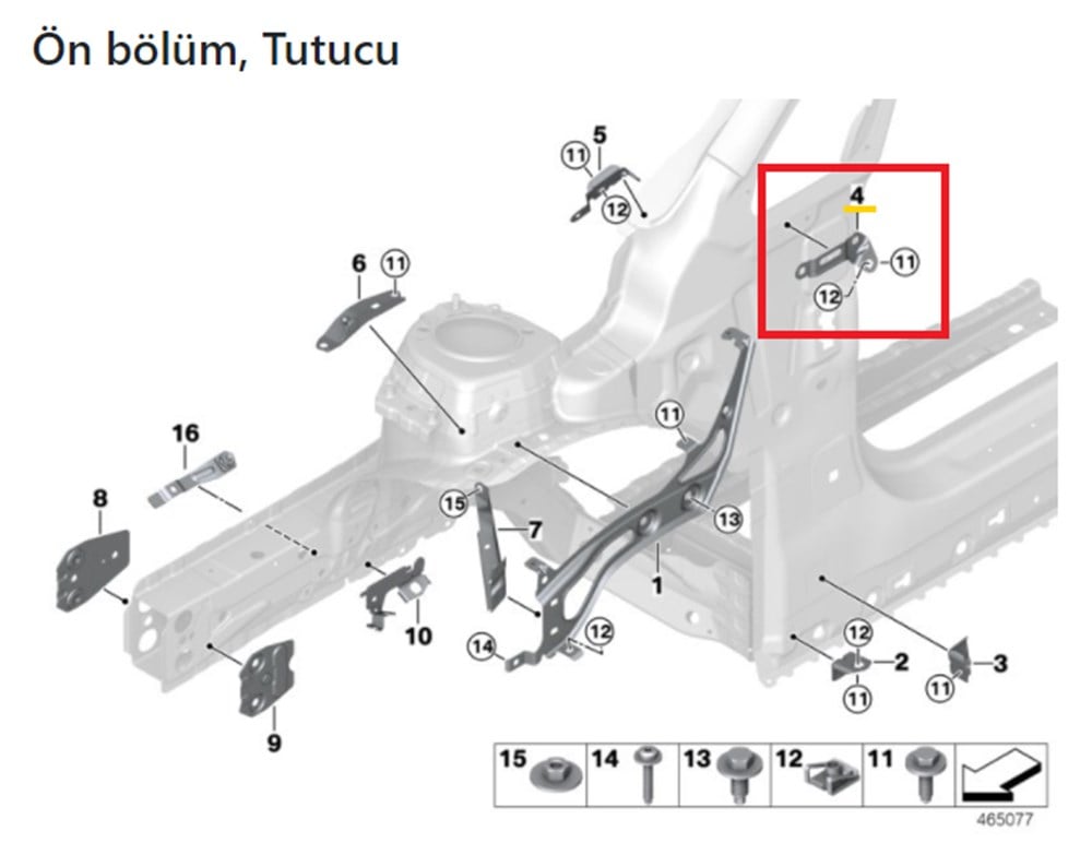 BMWTUTUCU, ÇAMURLUK-ÜST SAĞ