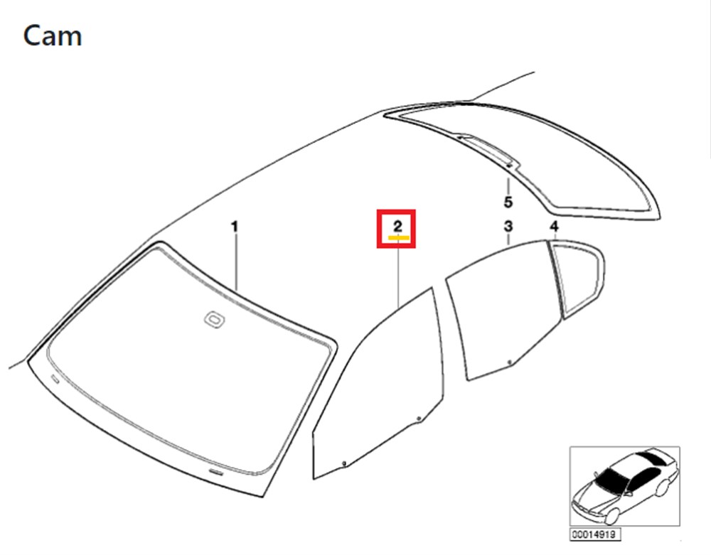 BMWYAN CAM, YEŞİL-KAPI-ÖN SAĞ