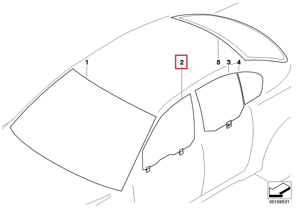 BMWYAN CAM, YEŞİL-KAPI-ÖN SOL