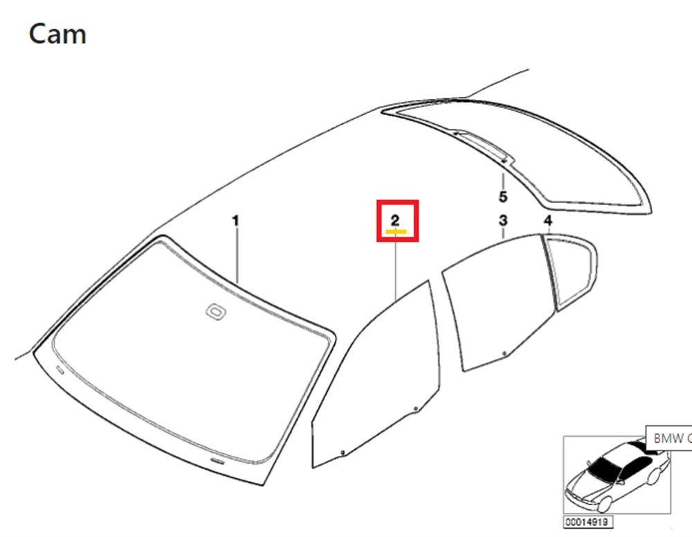 BMWYAN CAM, YEŞİL-KAPI-ÖN SOL