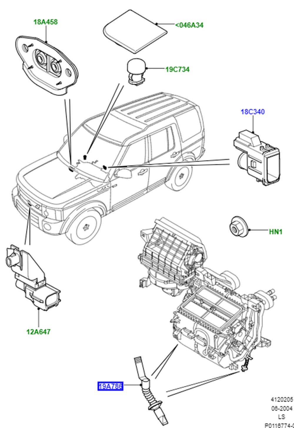 LAND ROVERLAND ROVER ORİJİNAL A/C TAHL. HORTUMU JUB500021