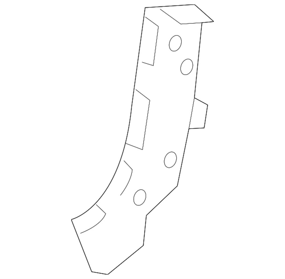 LAND ROVERLAND ROVER ORİJİNAL ARKA TAMPON KÖŞE BRAKETİ SOL LR109392