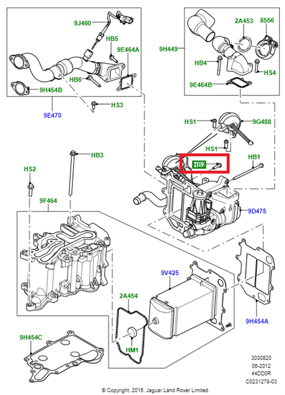 LAND ROVERLAND ROVER ORİJİNAL CIVATA LR023111