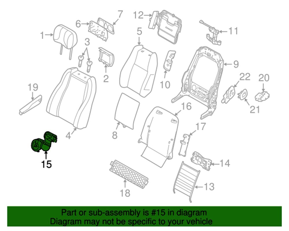 LAND ROVERLAND ROVER ORİJİNAL KOLTUK ISITMA MOTORU LR034450