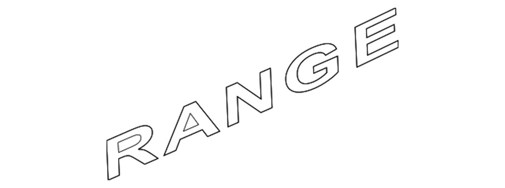 LAND ROVERLAND ROVER ORİJİNAL RANGE YAZISI LR104327