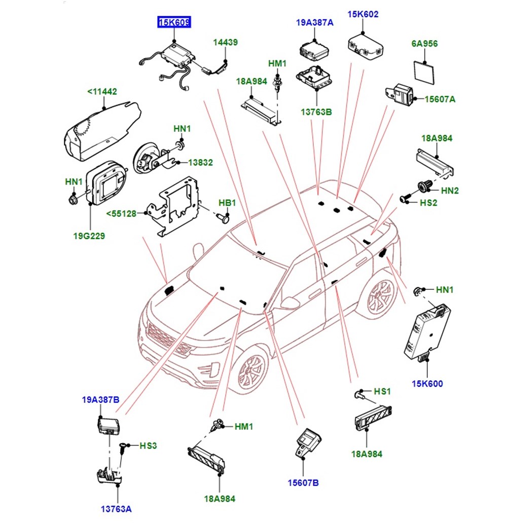LAND ROVERLAND ROVER ORİJİNAL SENSÖR LR139882
