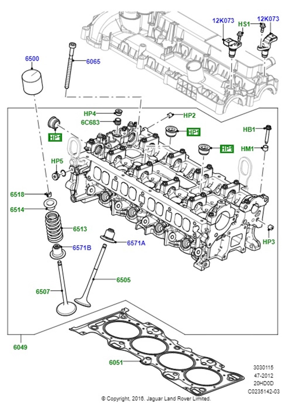 LAND ROVERLAND ROVER ORİJİNAL TAPA LR025389