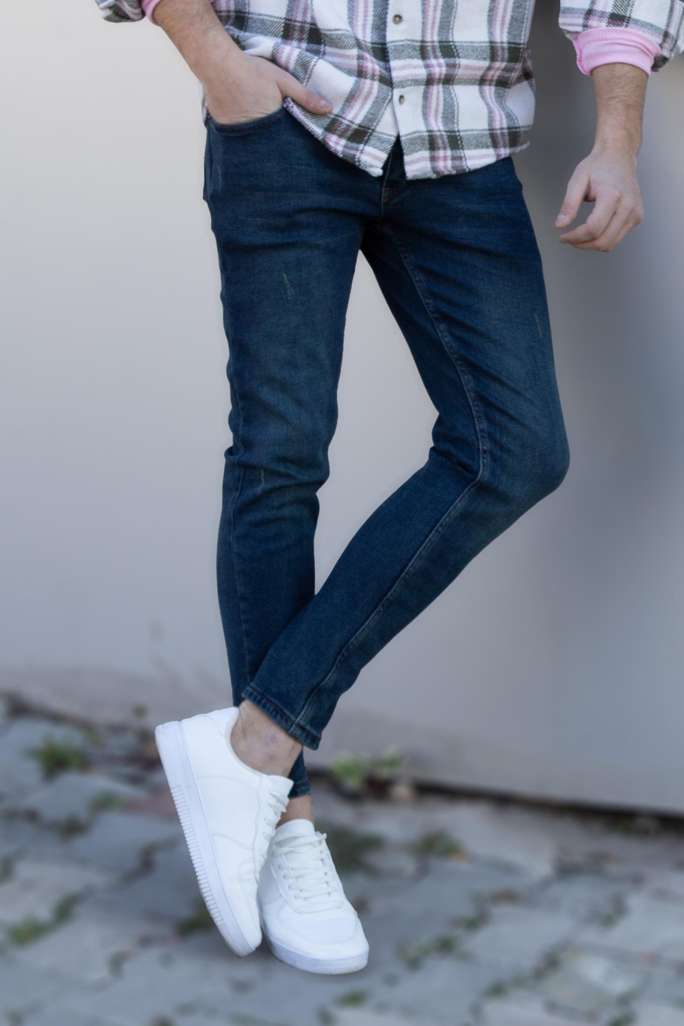 Cam Yeşili Kot Pantolon