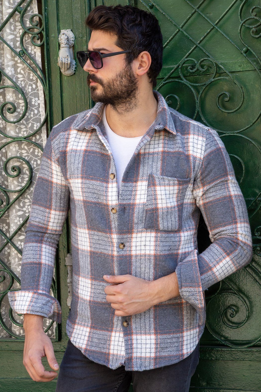 ERKEK  FÜME BEYAZTURUNCU FÜME BEYAZTURUNCU