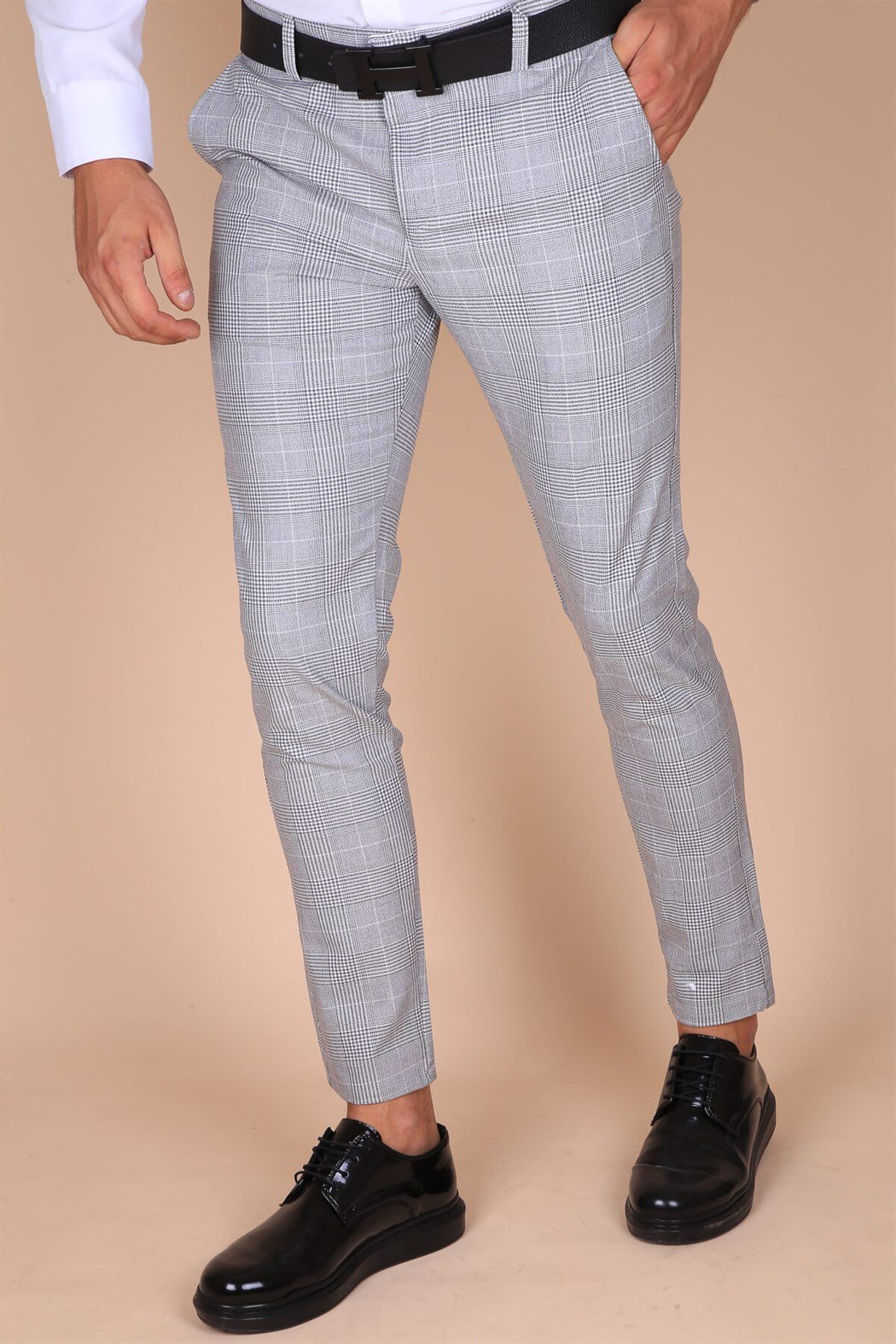 ERKEK YAN CEP EKOSE GRI EKOSELI GRI EKOSELI                                                 