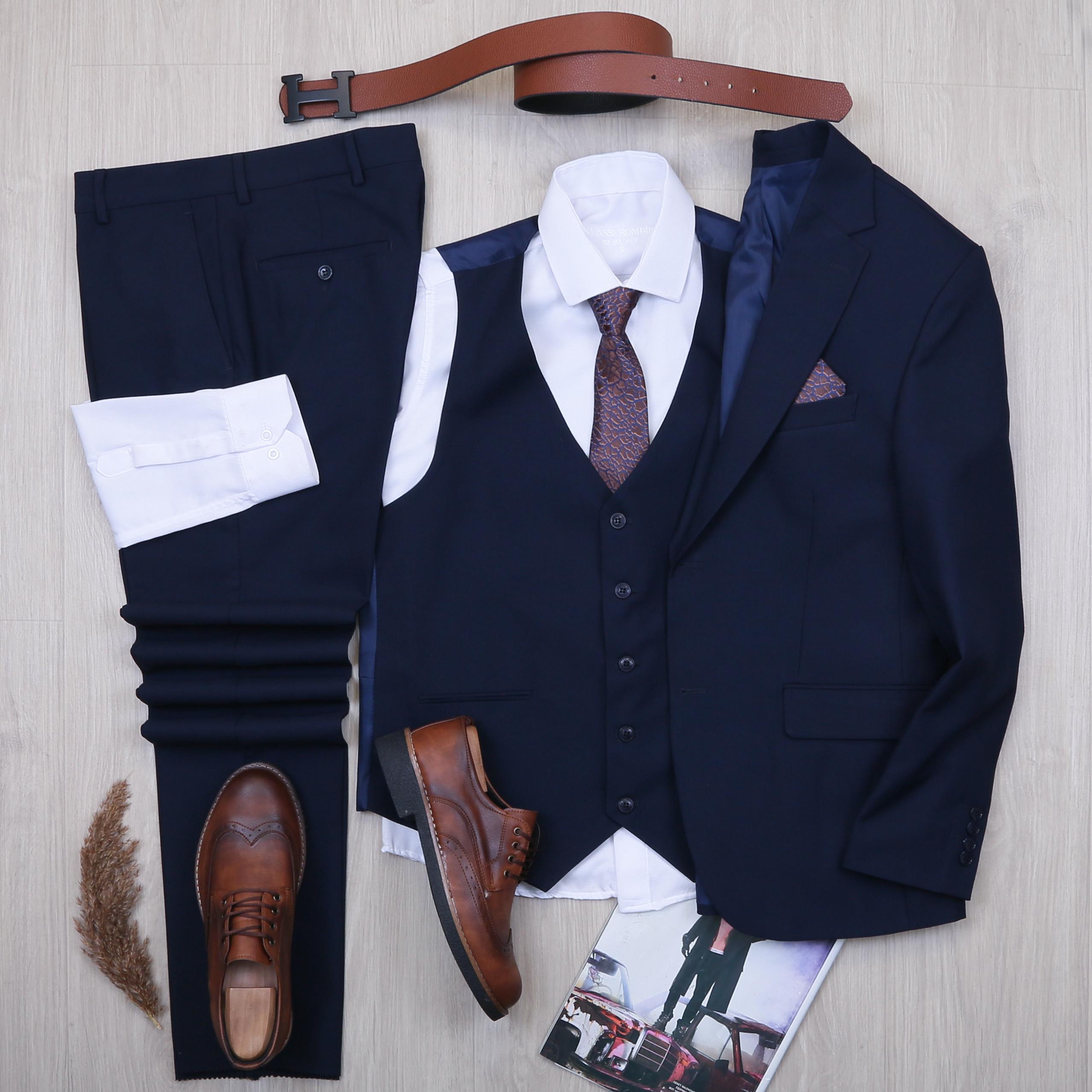 Lacivert Takım Elbise Kombini