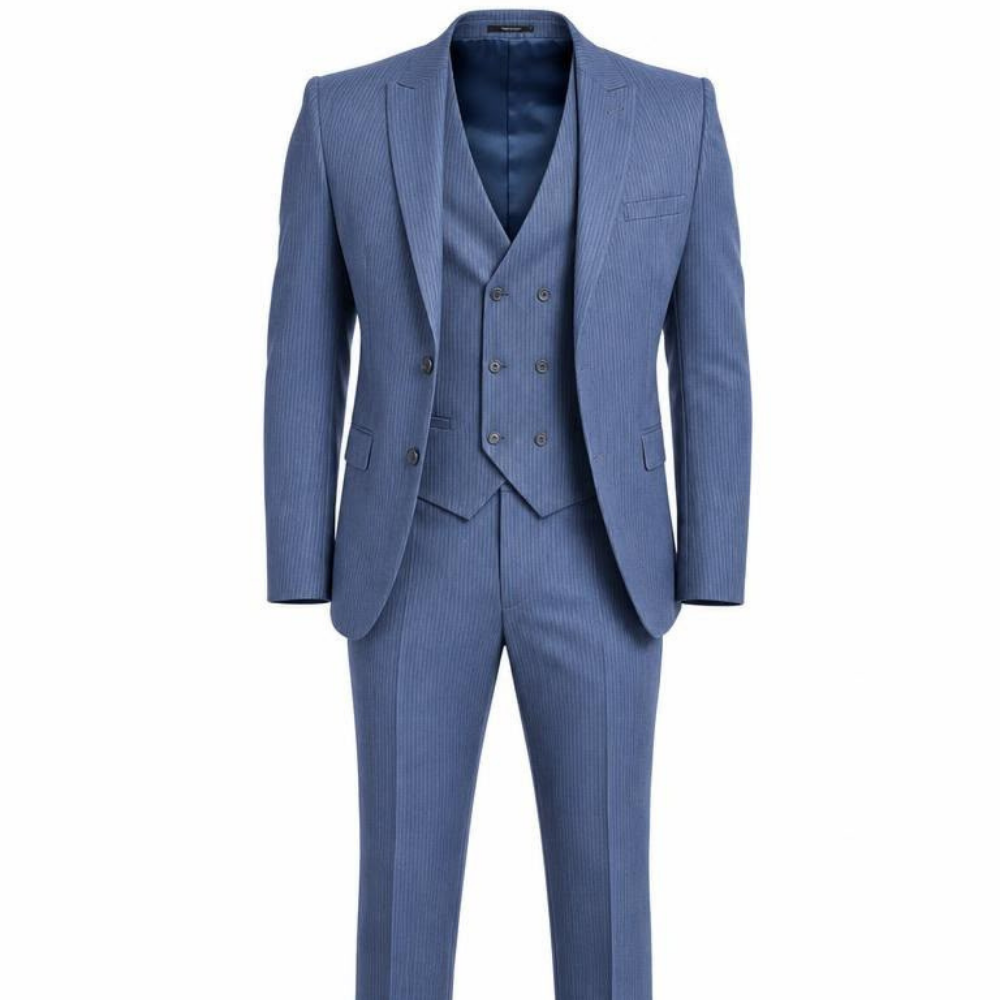 Yelek Ceket Pantolon 3'lü Set