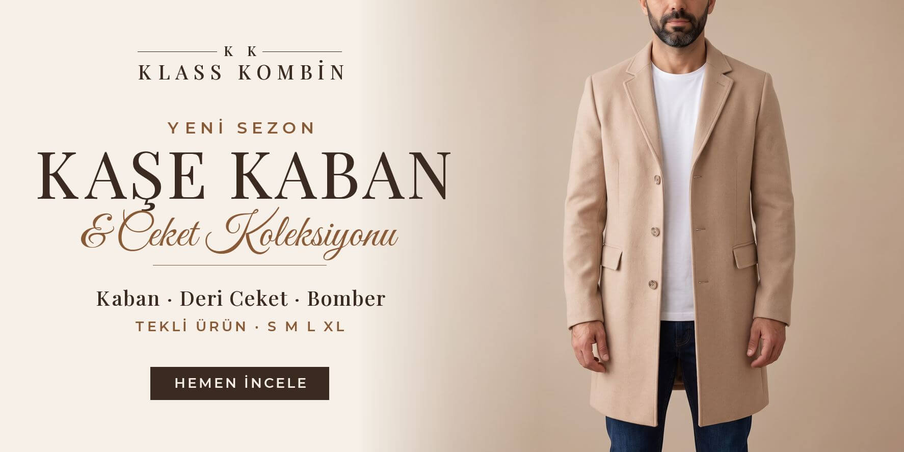 Kaşe Kaban ve Ceket Koleksiyonu