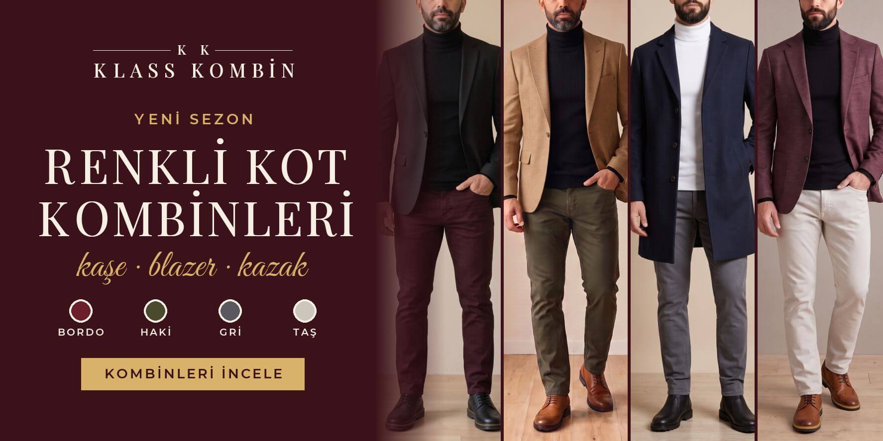 Renkli Kot Kombinleri