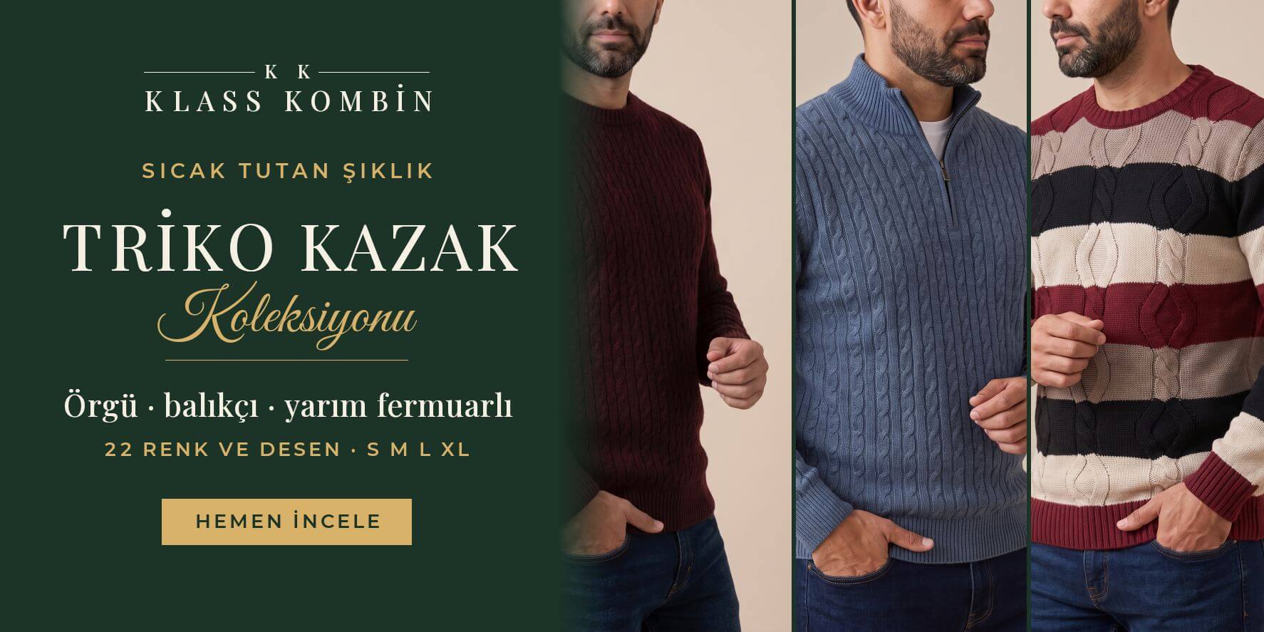 Triko Kazak Koleksiyonu