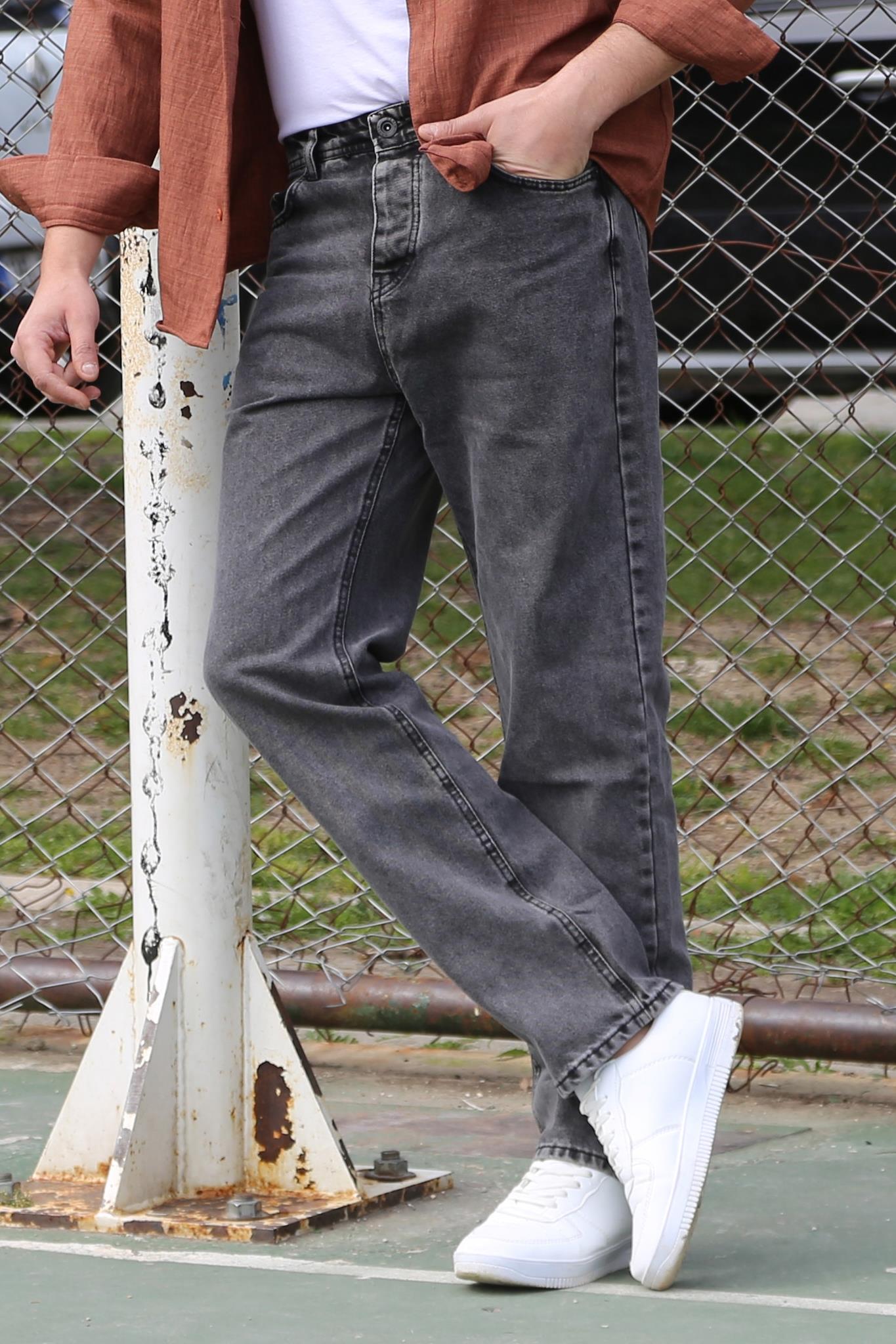 Füme  Baggy Kot Pantolon