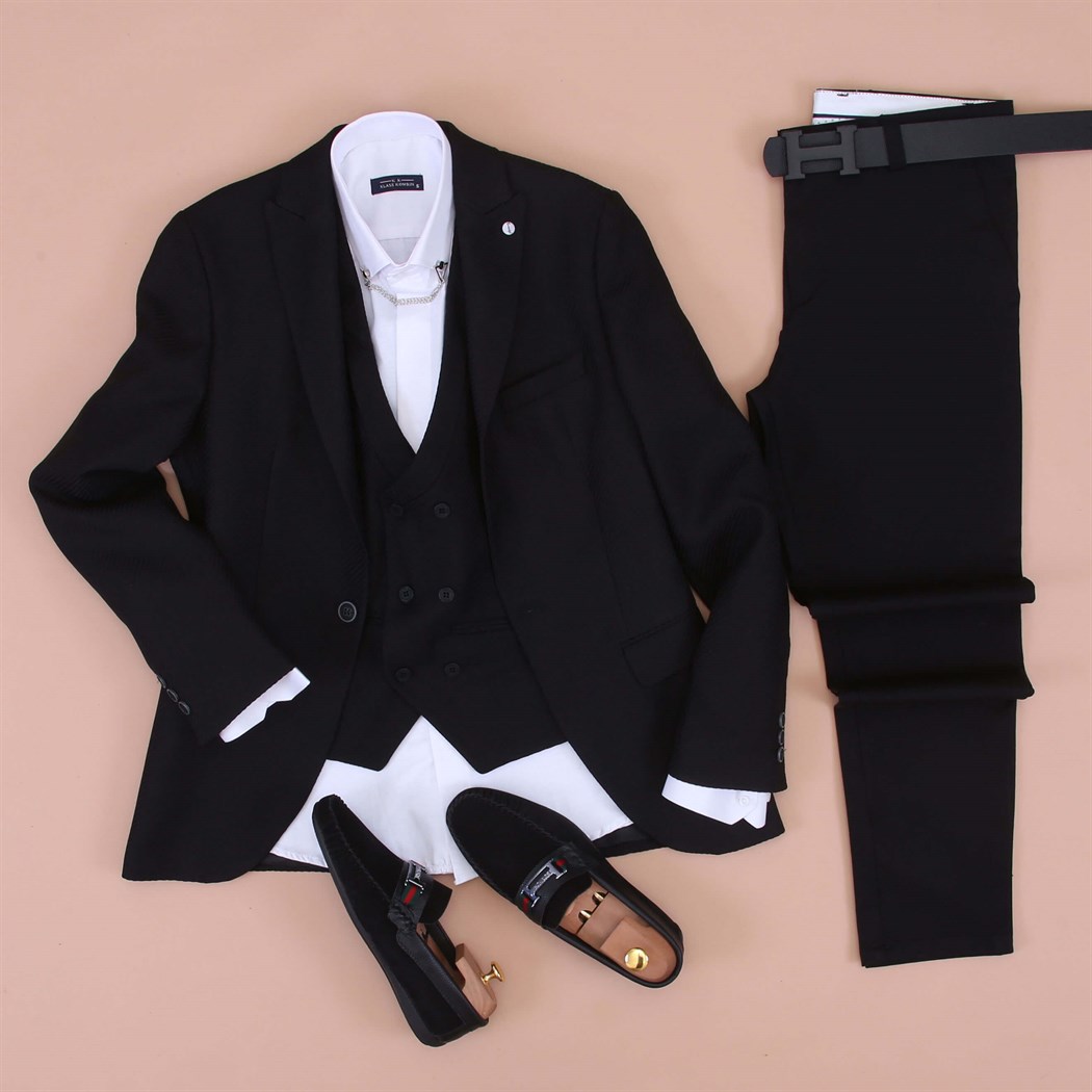 Siyah Klasik Takım 