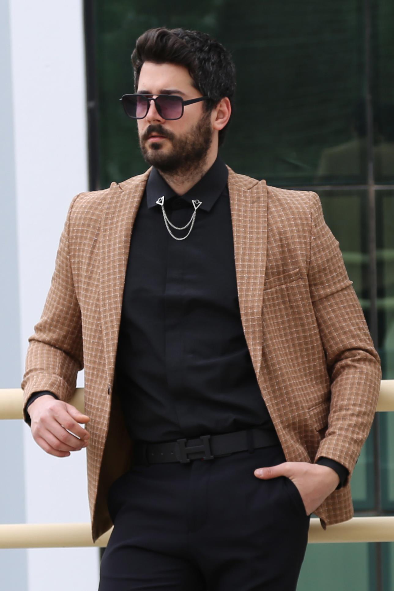 Taba Ekose Blazer Ceket