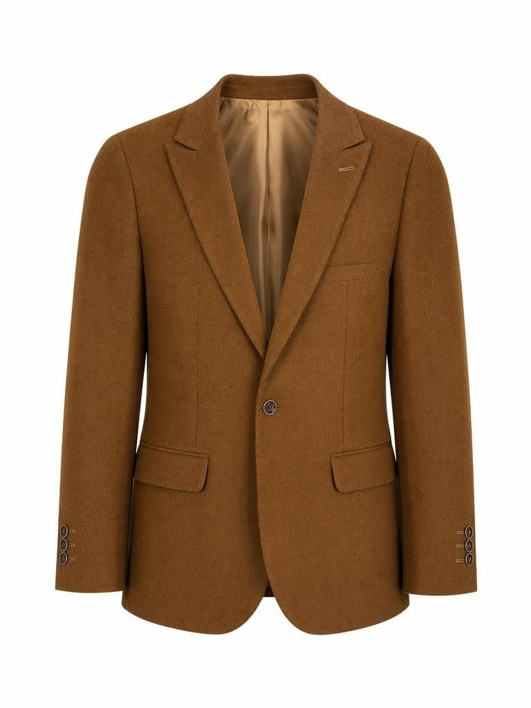 taba Renk  Tek Ceket