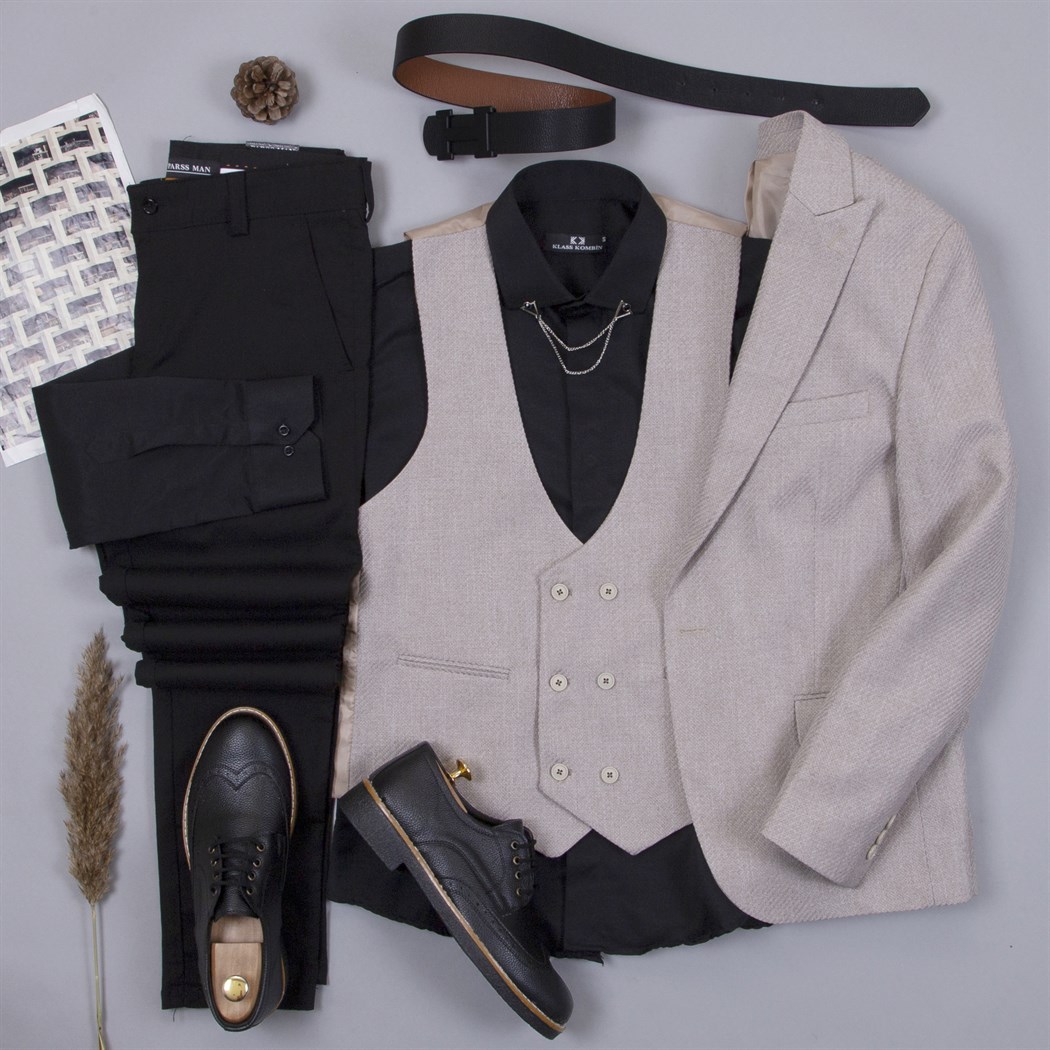 Taş Takım Elbise Kombini