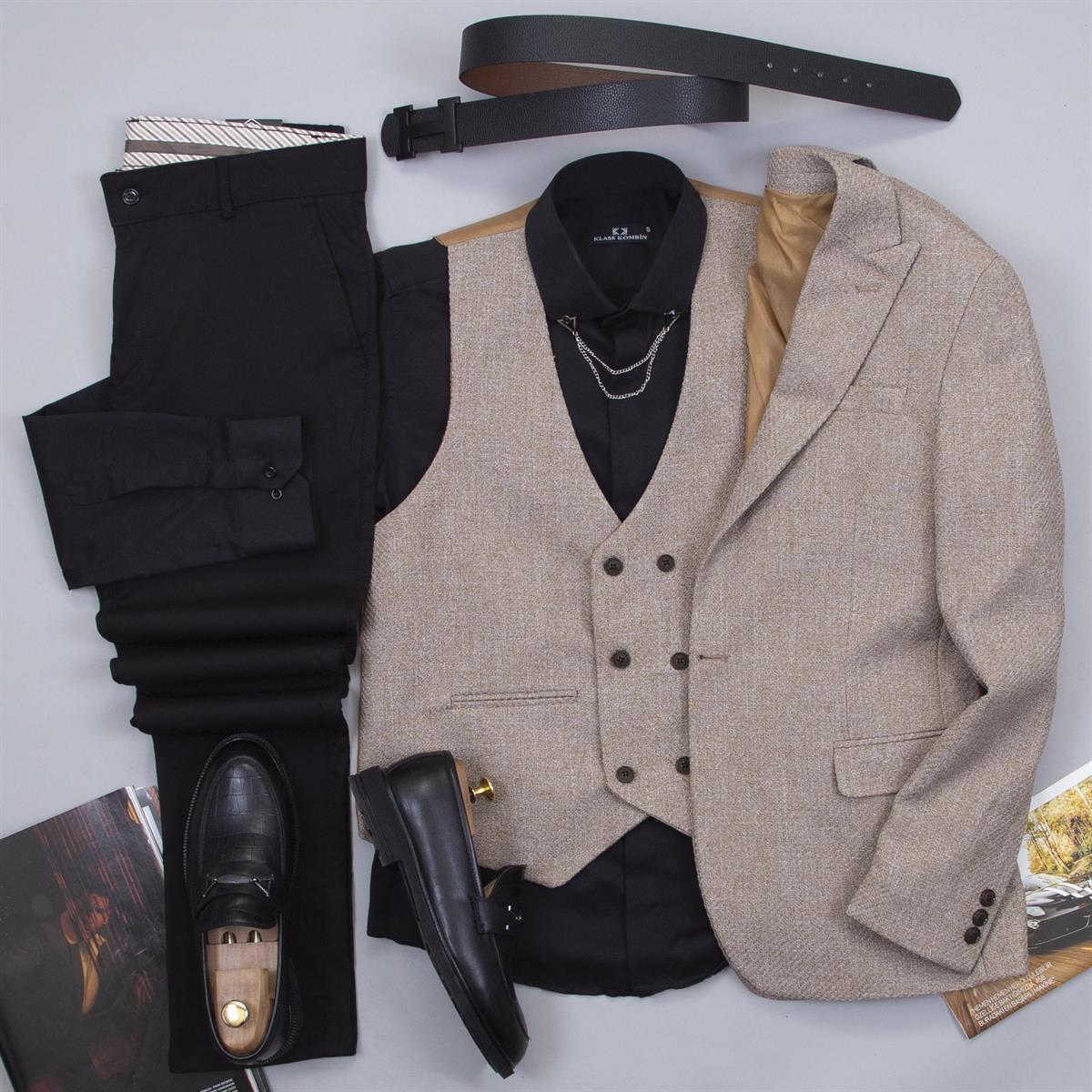 Vizon Takım Elbise Kombini