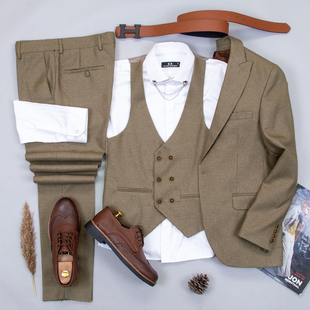 Vizon Takım Elbise Kombini