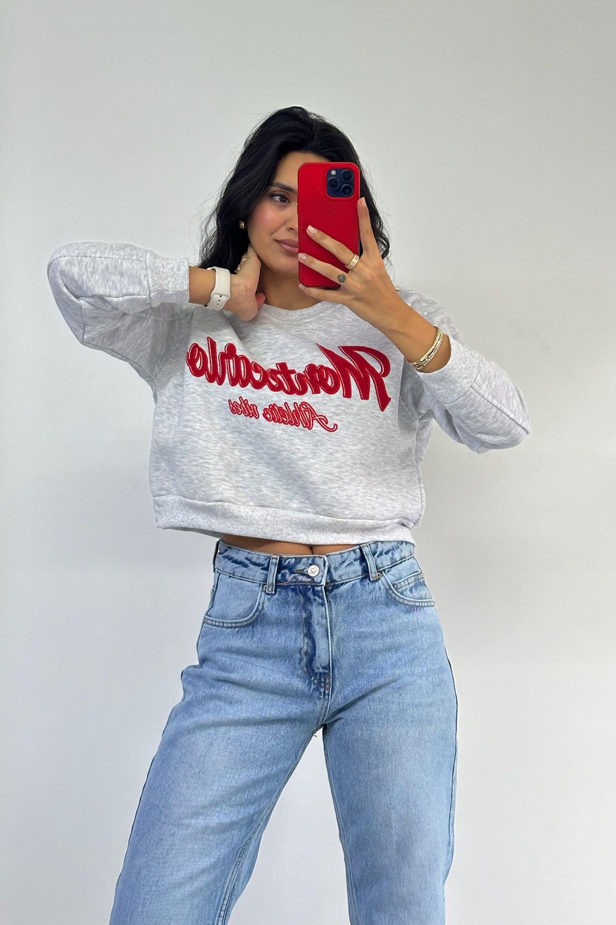 Montecarlo Mini Gri Sweatshirt