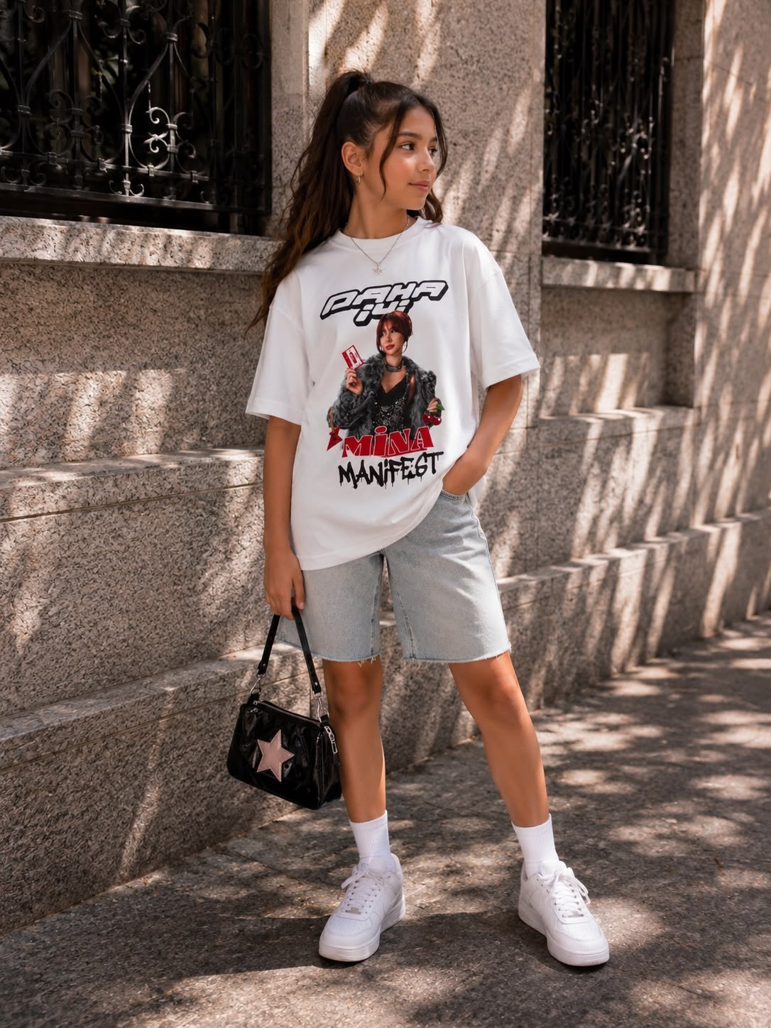 Manifest Mina Baskı Tshirt