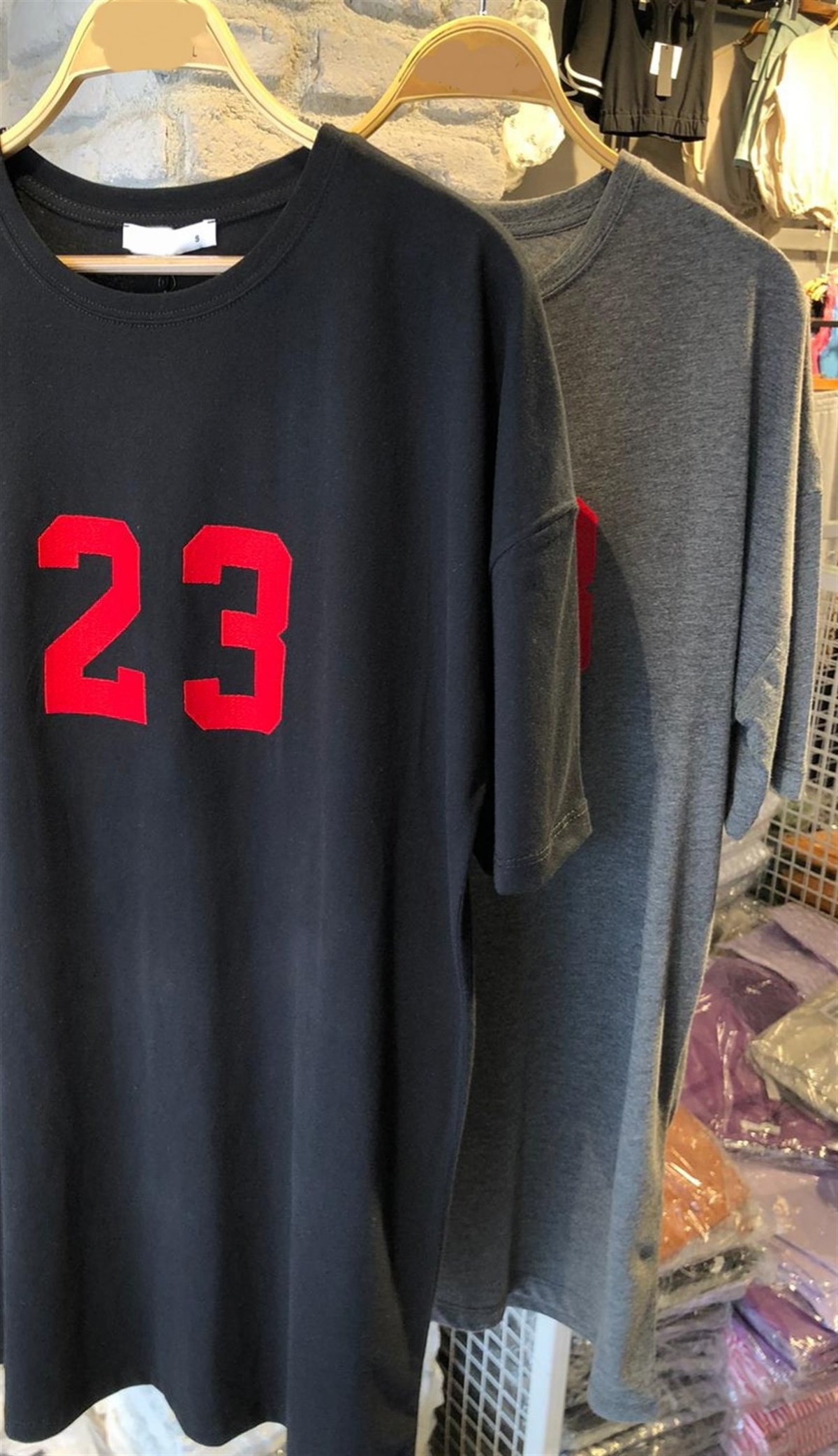 23 Nakışlı Tunik Tshirt