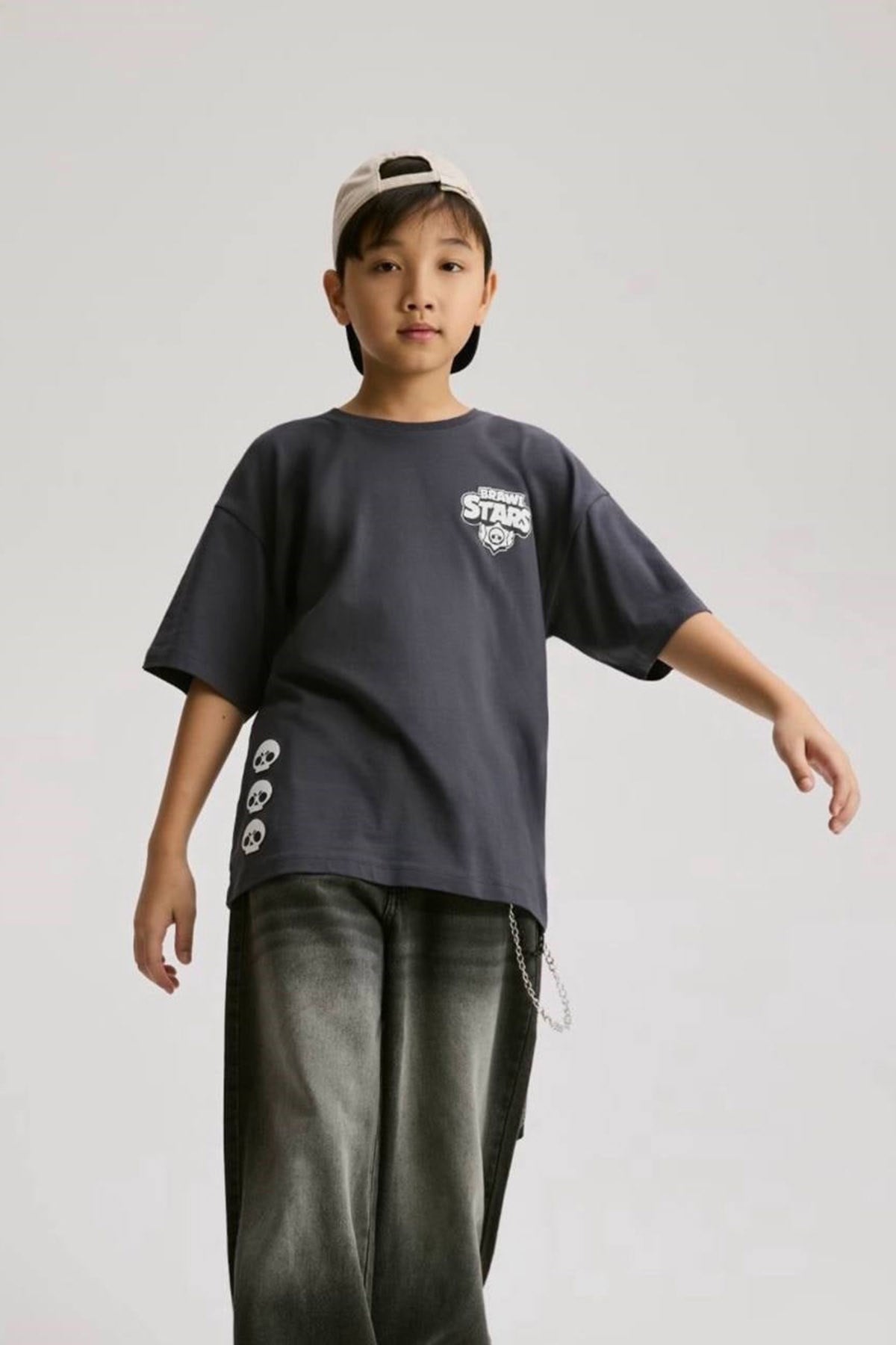 BRL Stars Antrasit Tshirt