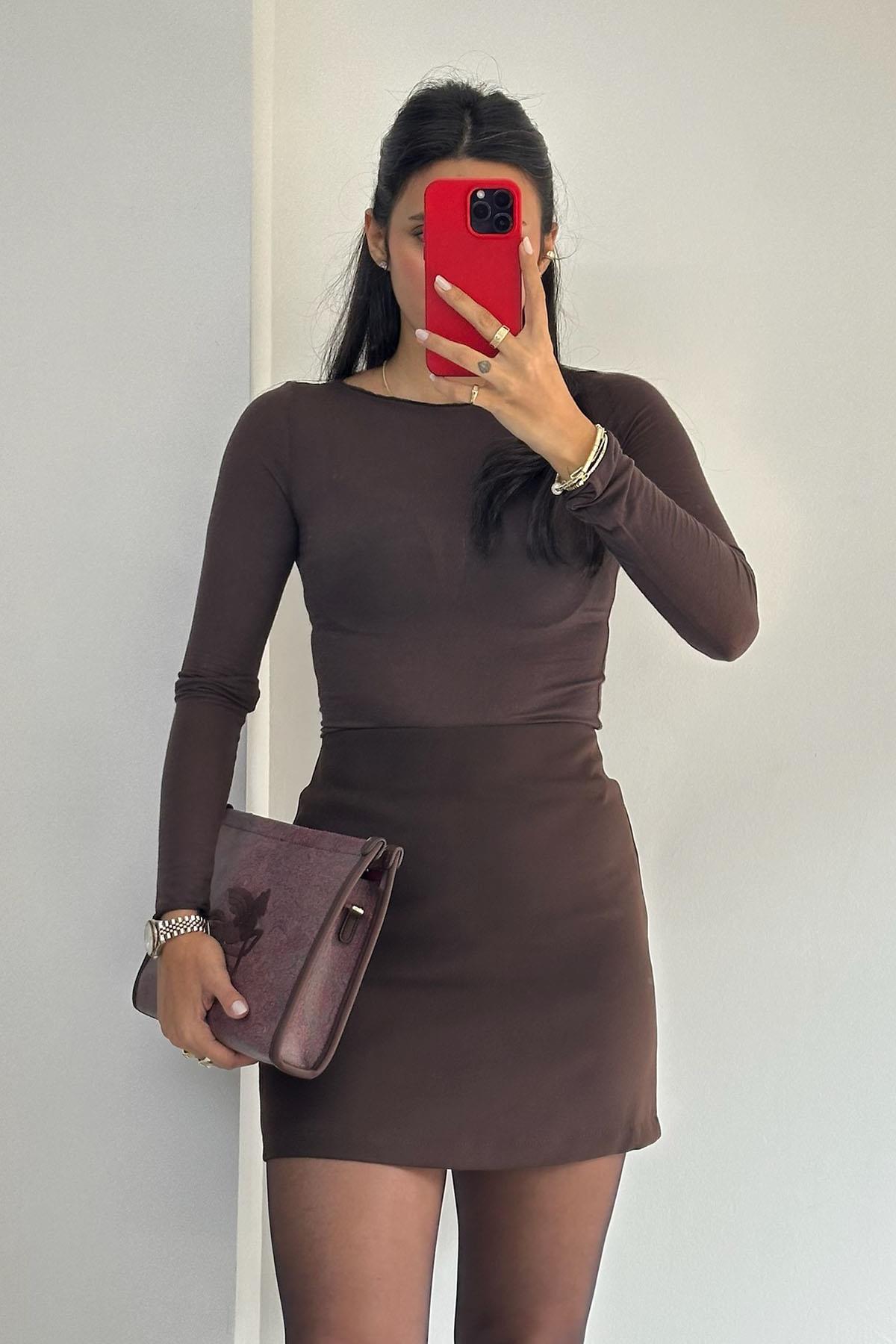 Klasik Mini Kahve Etek