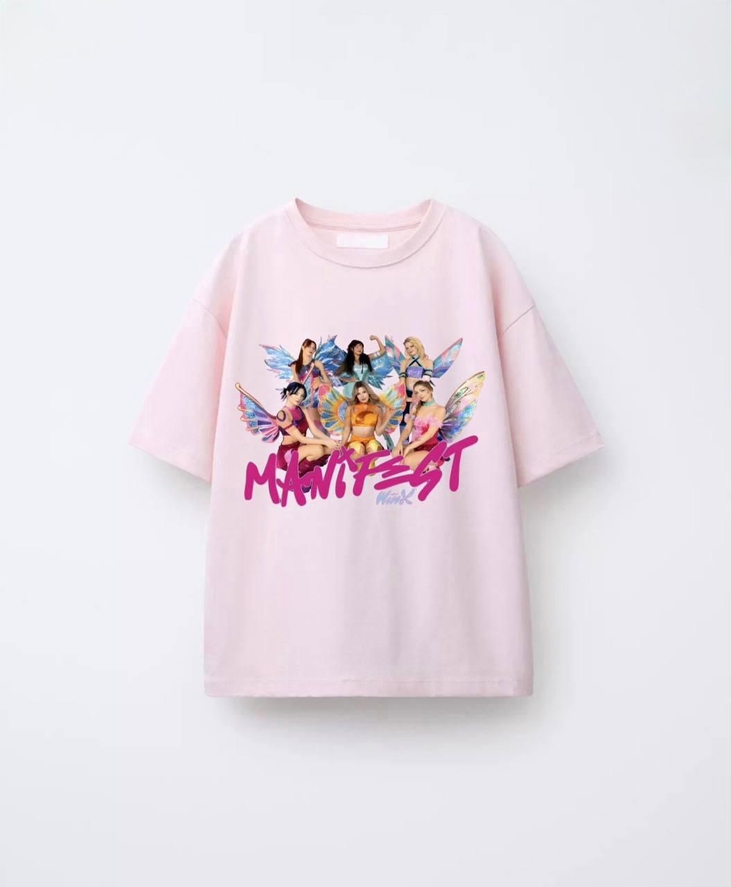 Manifest Rüya Pembe Tshirt