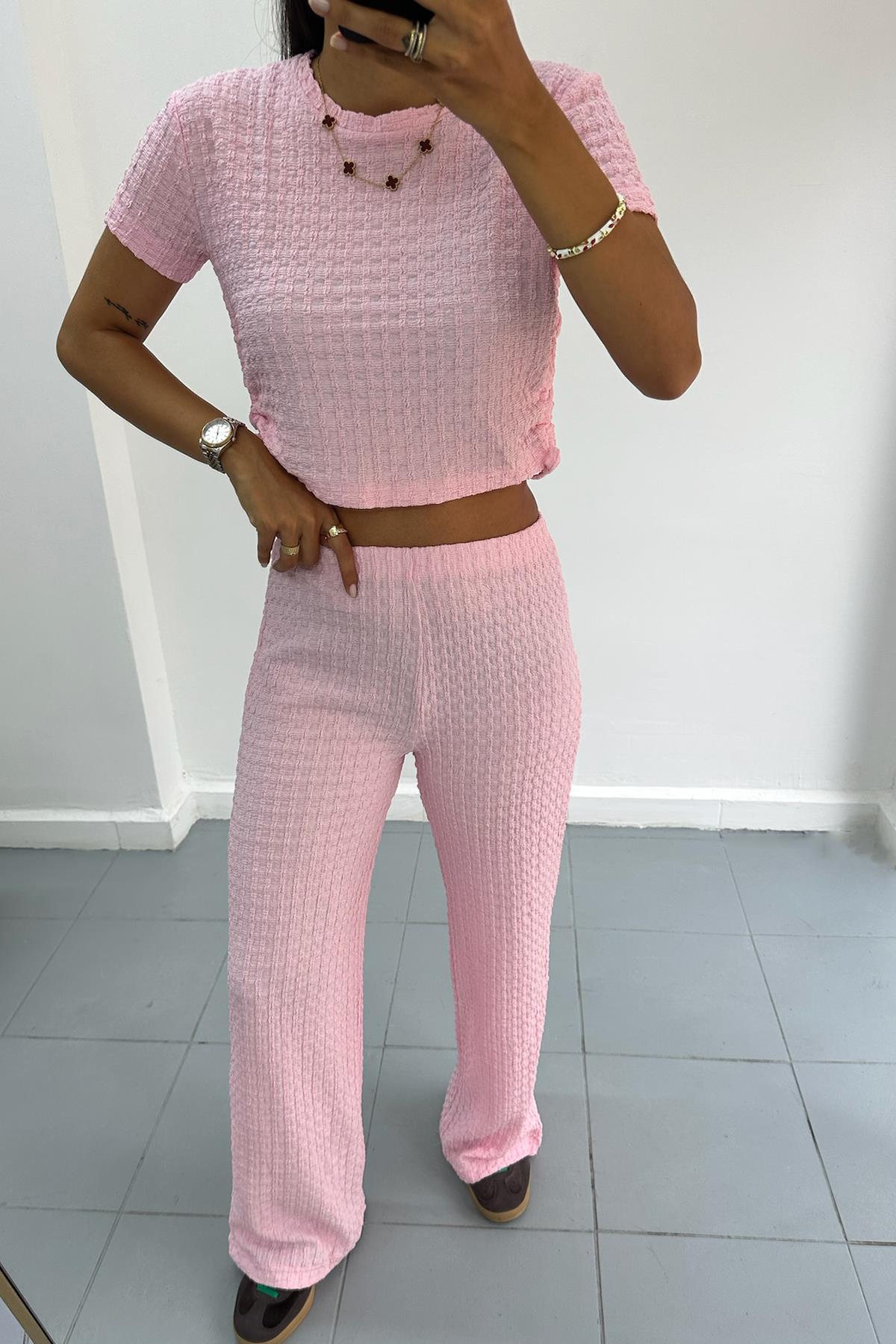 Pembe Bürümcük Takım