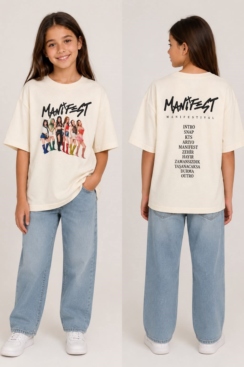 Manifest Manifestival Ekru Tshirt