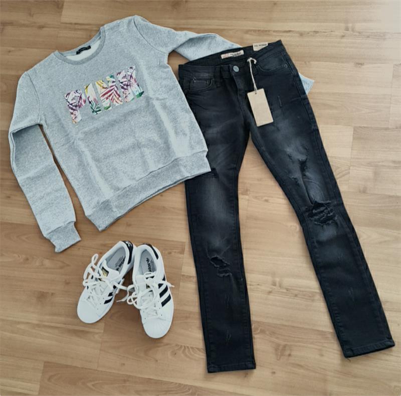 Yırtıklı Skinny Jean