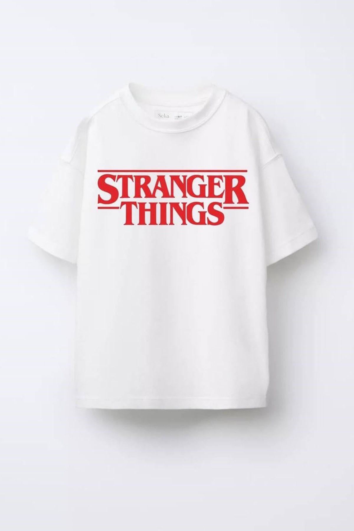 Stranger Things Baskılı Tshirt