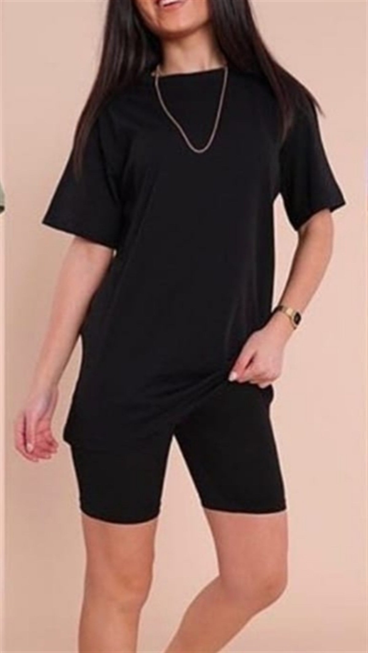 Basic Tshirt Tayt Takım
