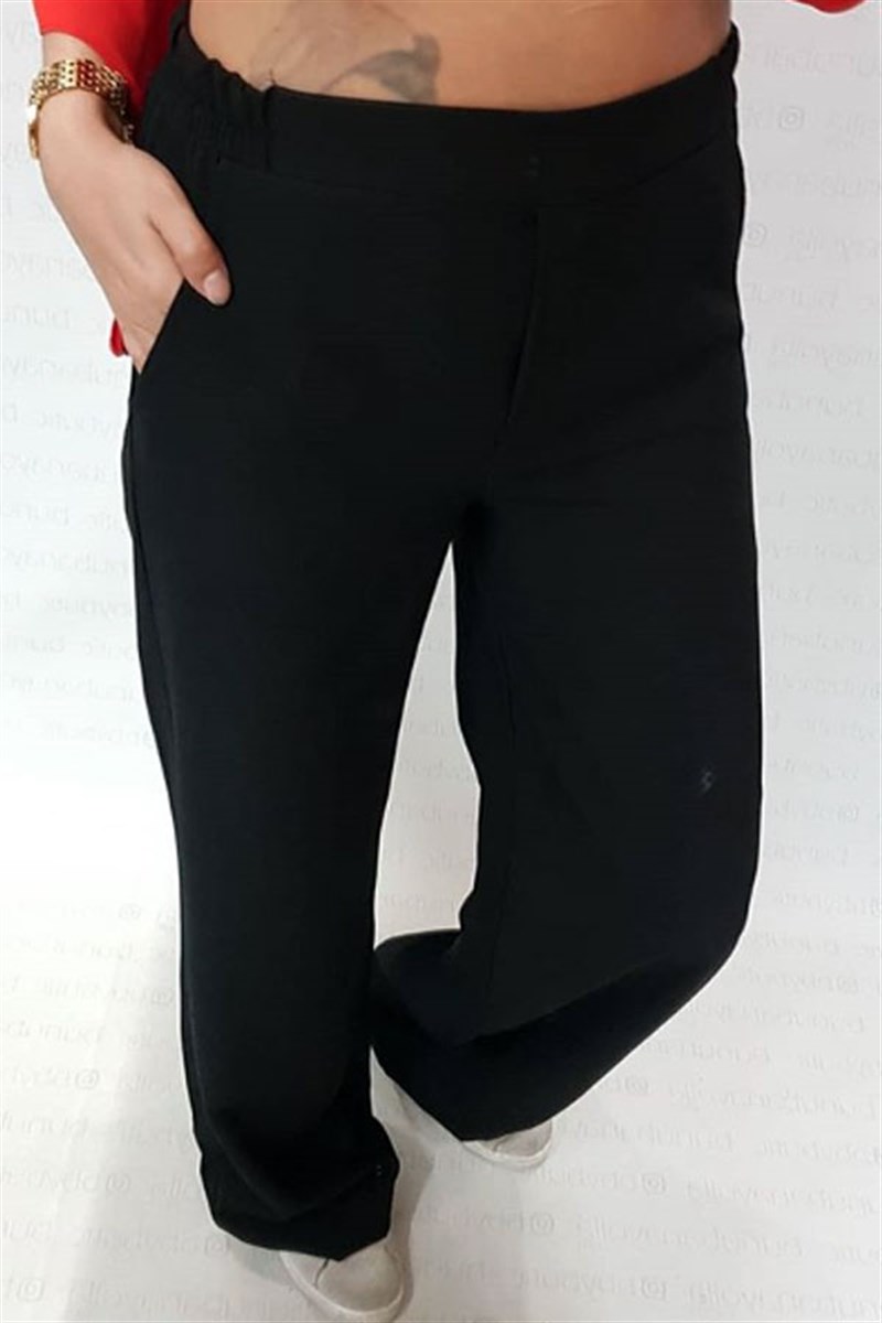 Beli Lastikli Salaş Pantalon