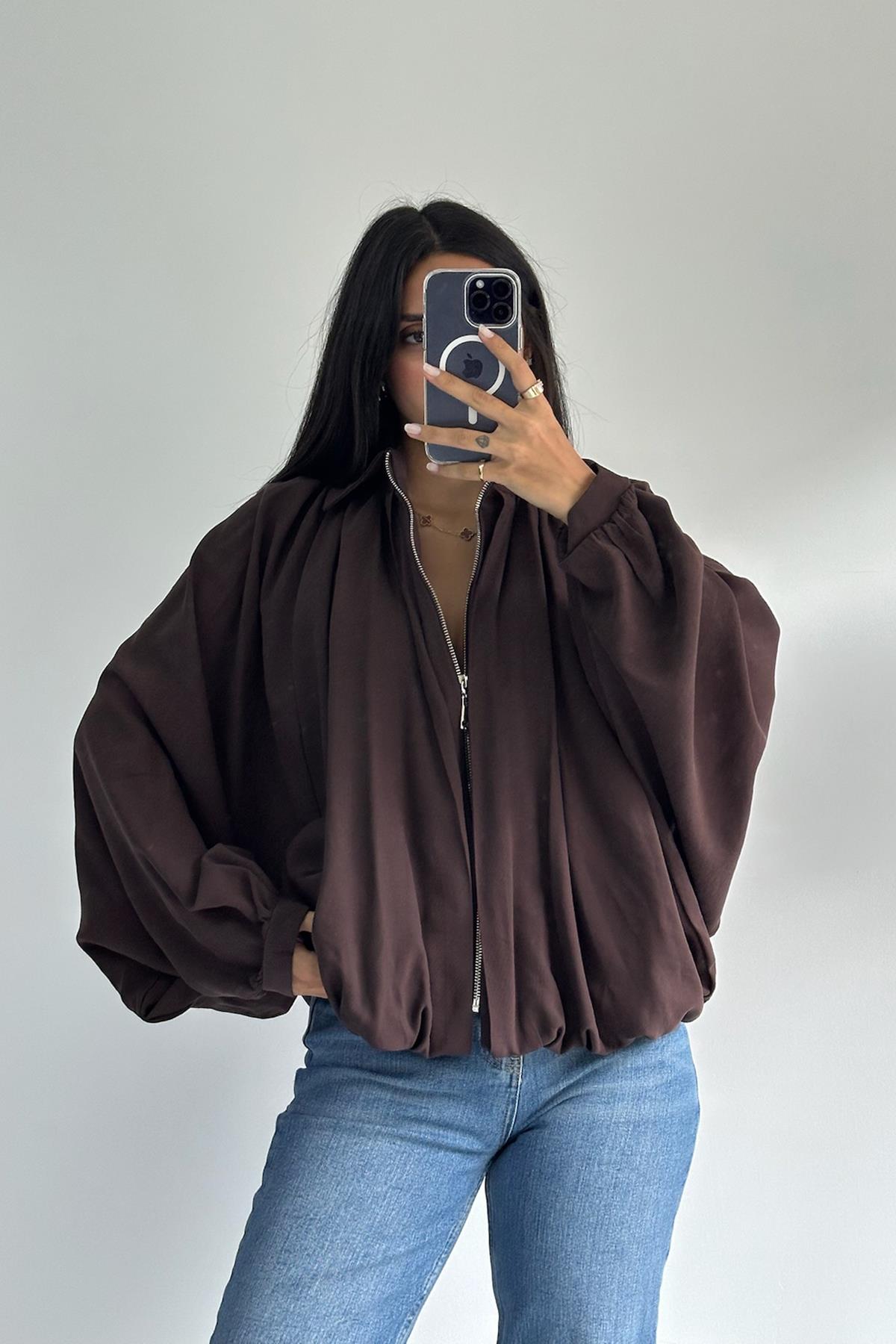 Yarasa Panço Kahve Gömlek