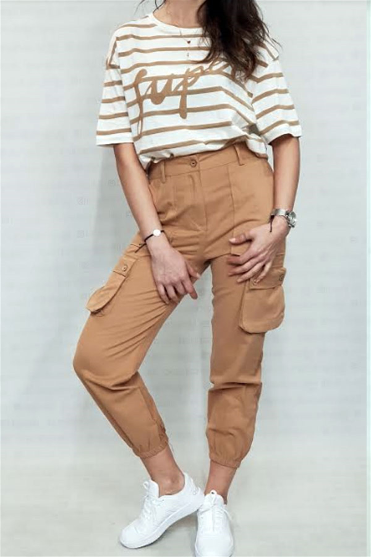 Camel Kargo Pantalon