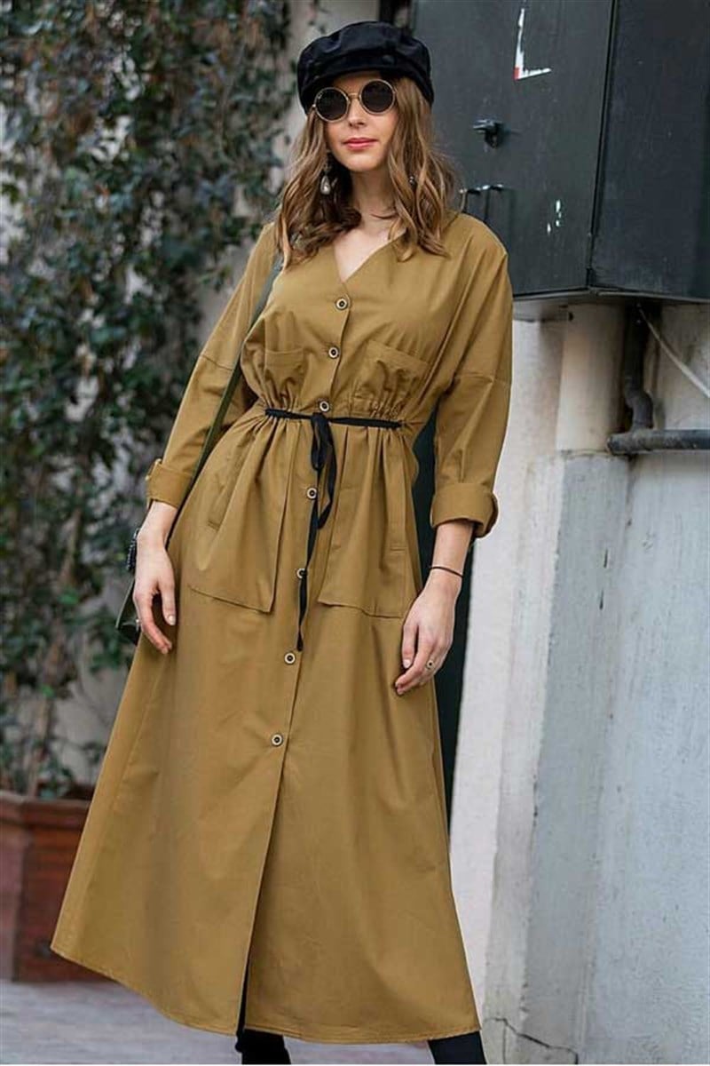 Cepli Trench Elbise