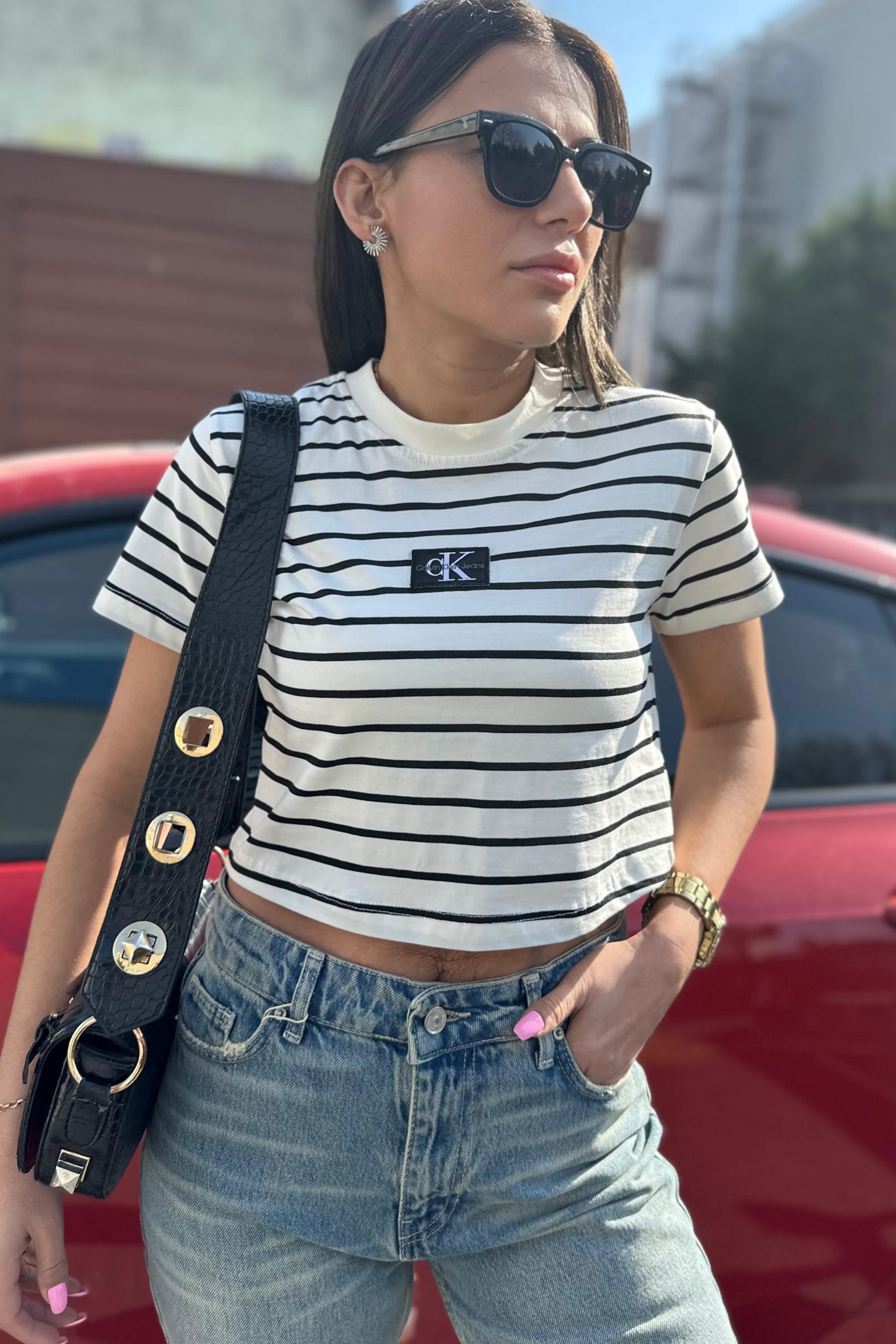 Çizgili CK TshirtYENİ GELENLER