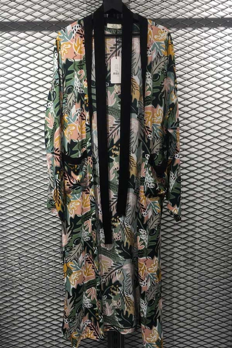 Desenli Kimono