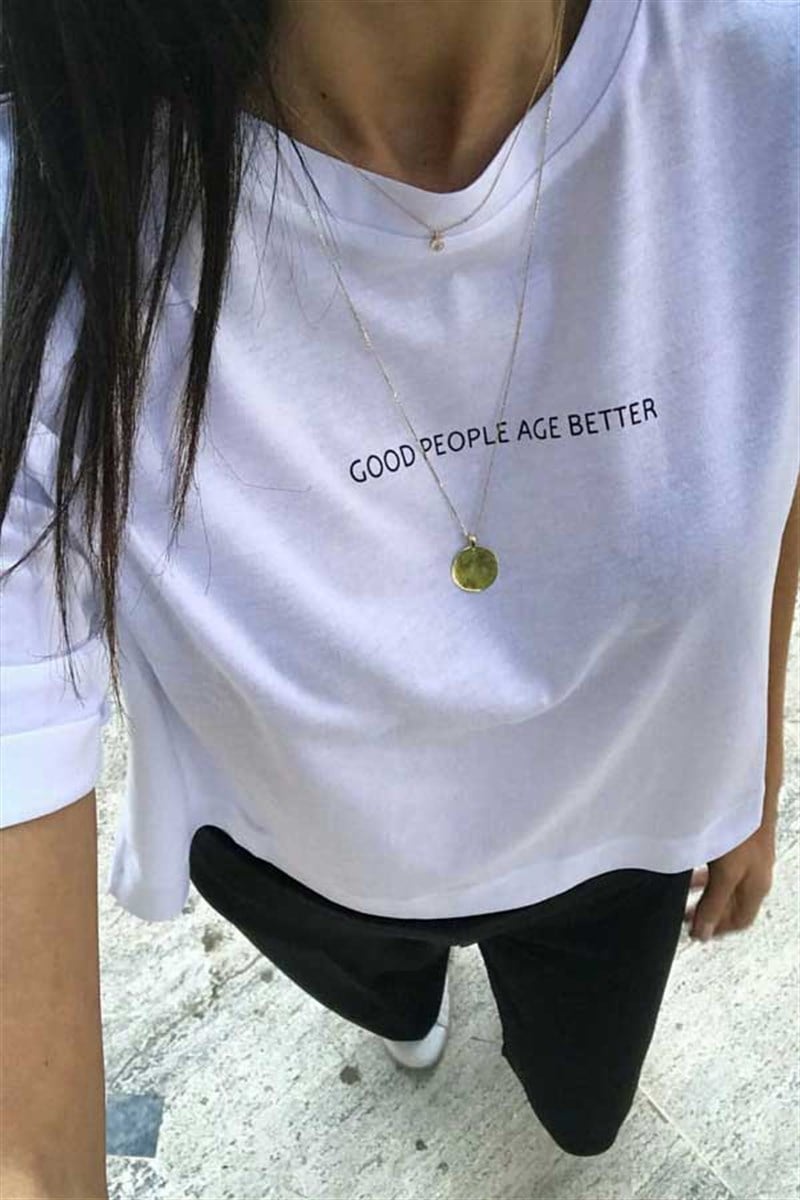 Duble Kol Oversize Tshirt