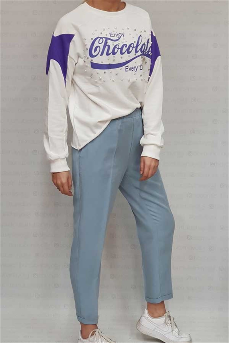 Duble Paça Havuç Pantalon