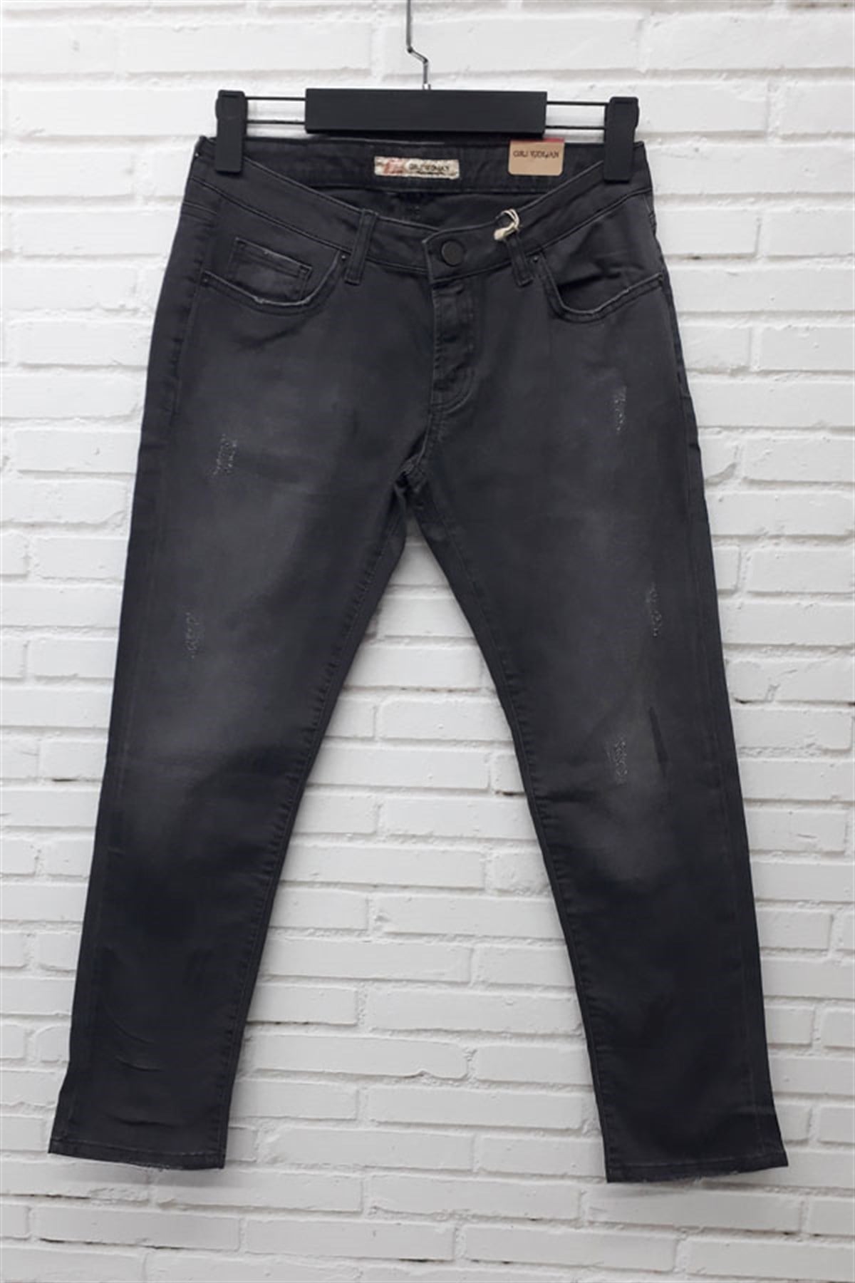 Eskitmeli Füme Boyfriend Jean
