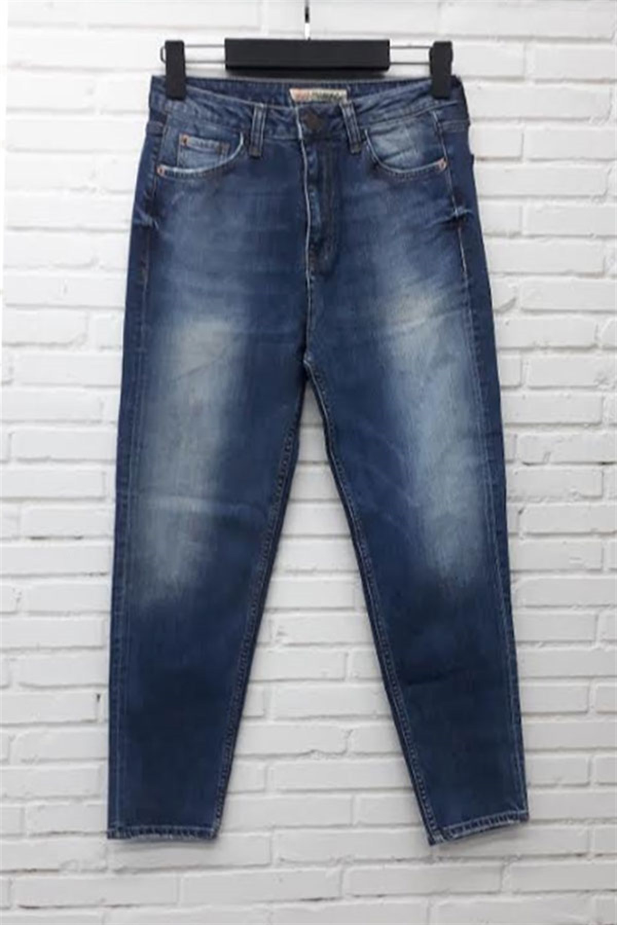 Eskitmeli Mavi Boyfriend Jean