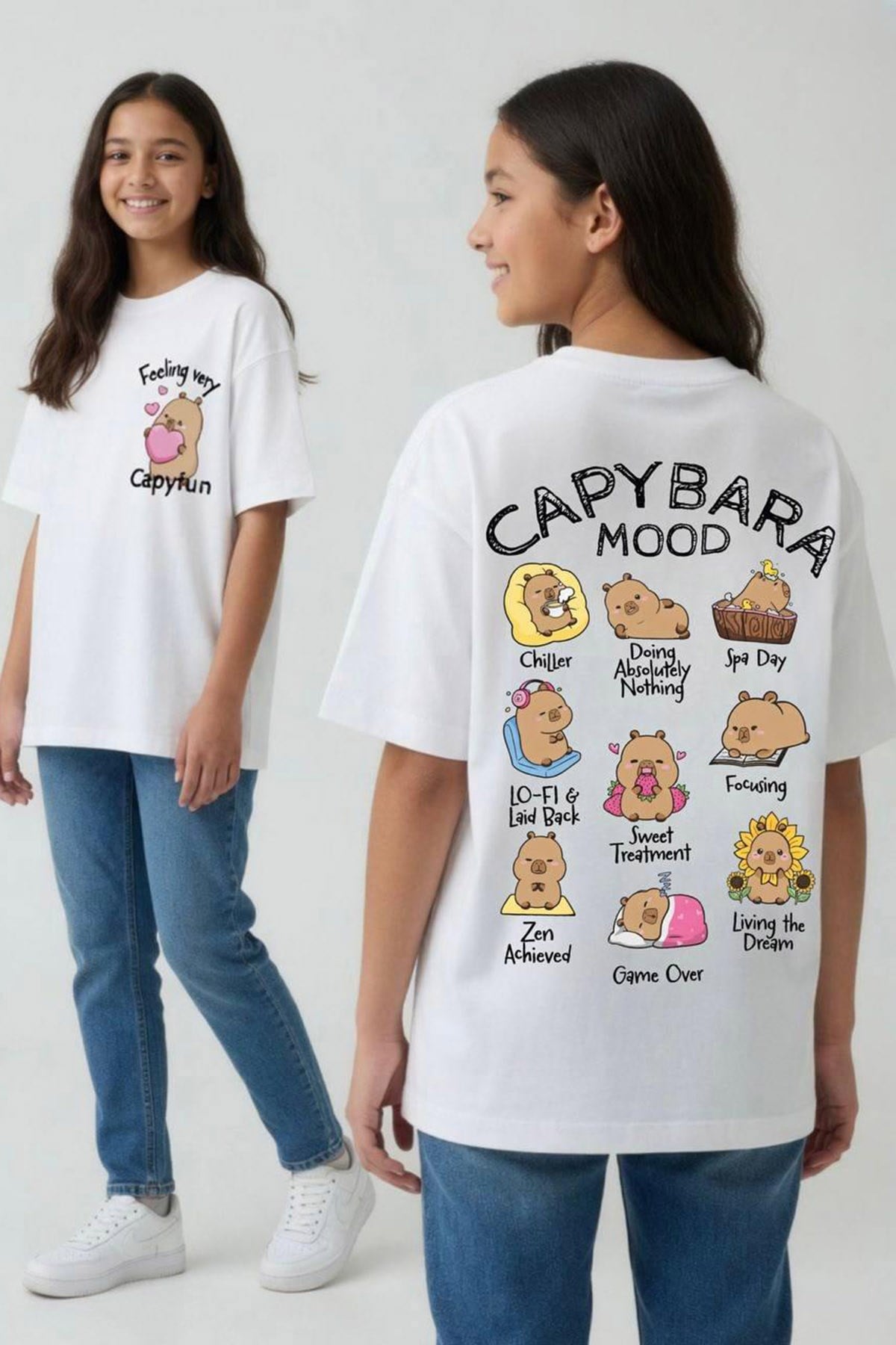 Capy Bara Mood Tshirt