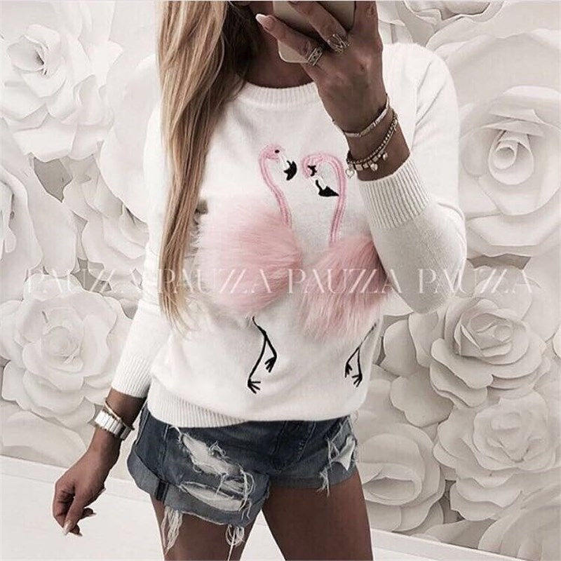 Filamingo Detaylı Akrilik Triko